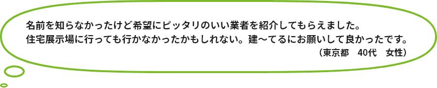 お客様の声１